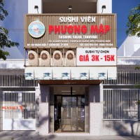 Thiết kế nội thất quán Sushi Viên Phương Mập tại trung tâm HCM